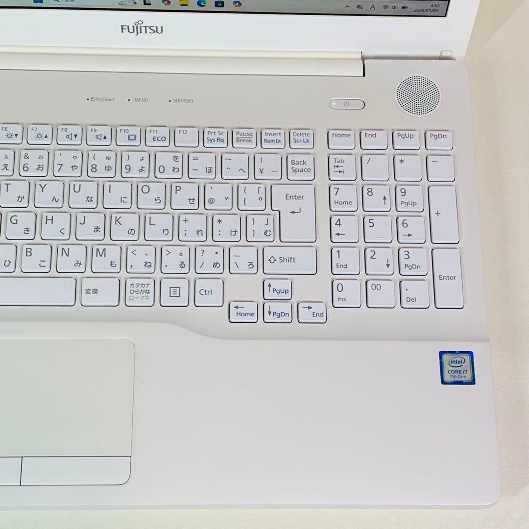 Core i7✨SSD1TB✨16GB✨カメラ✨富士通✨オフィス✨ノートパソコン
