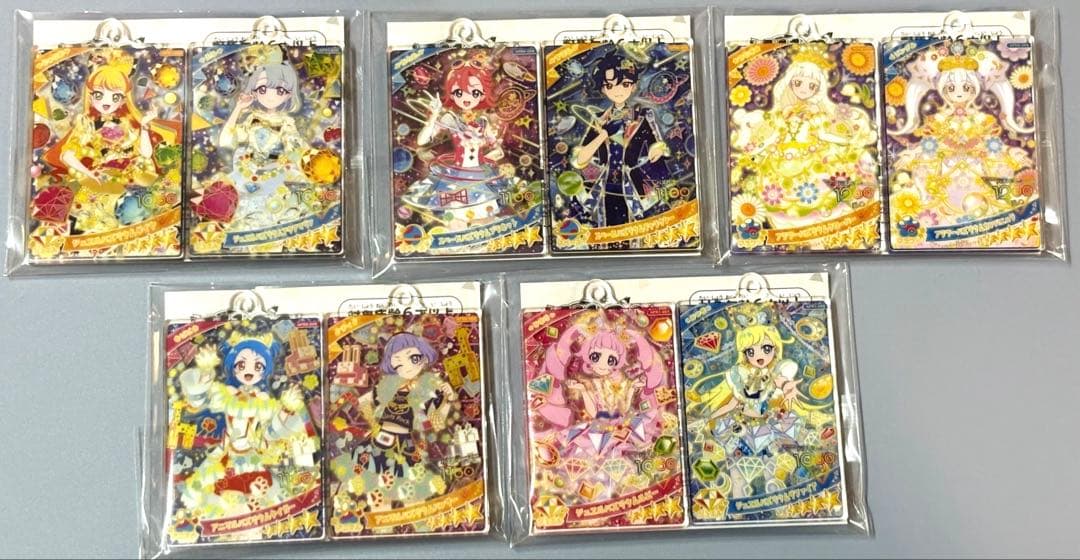 ひみつのアイプリ アクリルカードキーホルダー バズリウムコレクション　コンプ