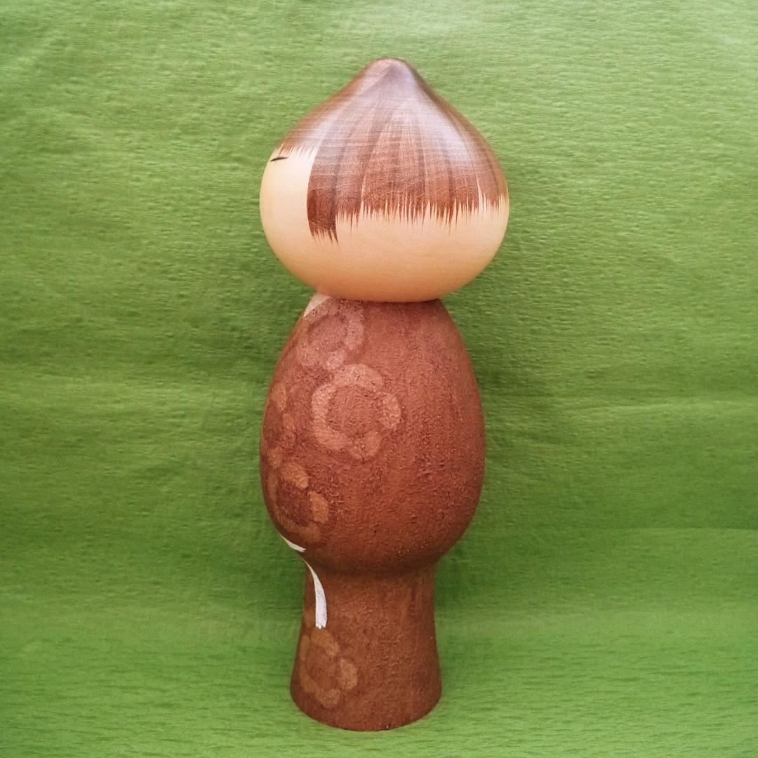 創作こけし 36.5cm 渡辺正雄 無心 Sosaku Kokeshi Doll