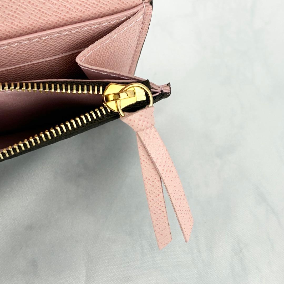 【極美品】✨ルイヴィトン ✨ モノグラム 財布 ピンク 保存袋付き