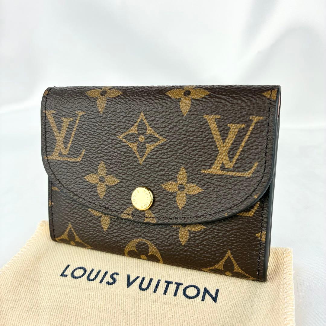 【極美品】✨ルイヴィトン ✨ モノグラム 財布 ピンク 保存袋付き