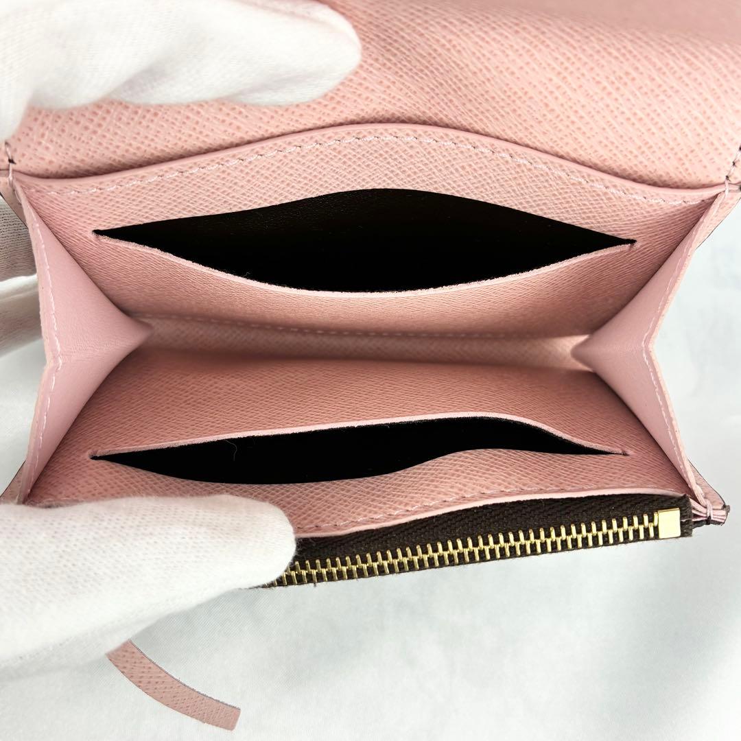 【極美品】✨ルイヴィトン ✨ モノグラム 財布 ピンク 保存袋付き