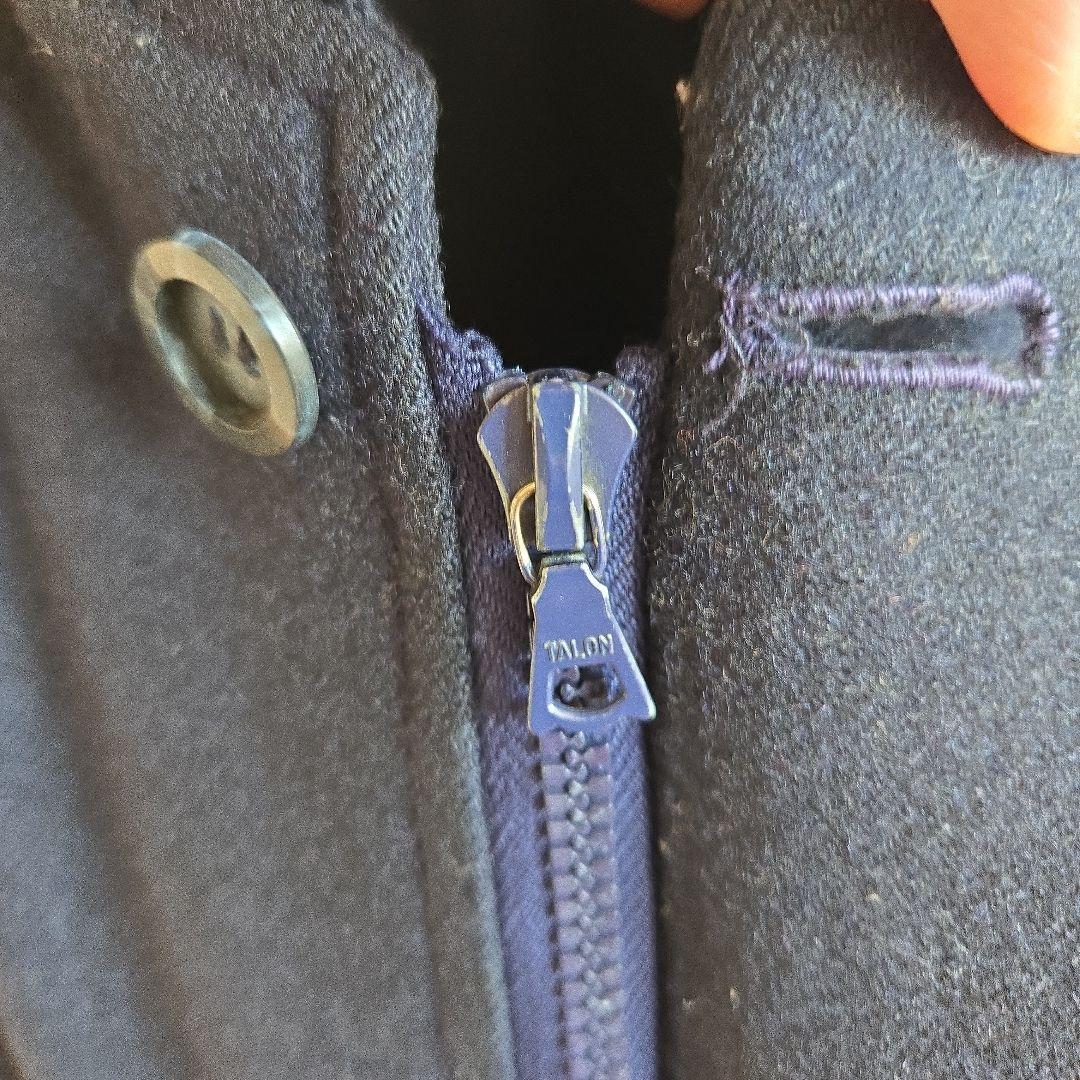 【希少80年代ヴィンテージ】LEVI'S ウールブルゾン ネイビー Sサイズ