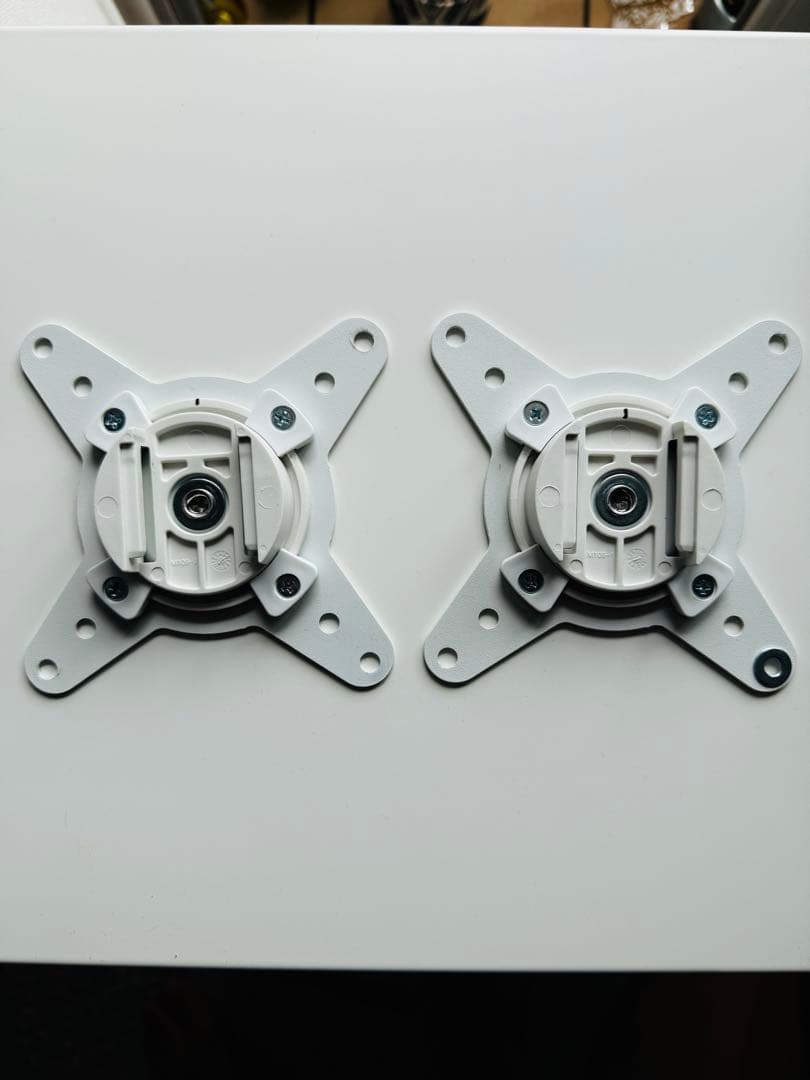 【美品】COFO無重力モニターアームPro_白（デュアル）