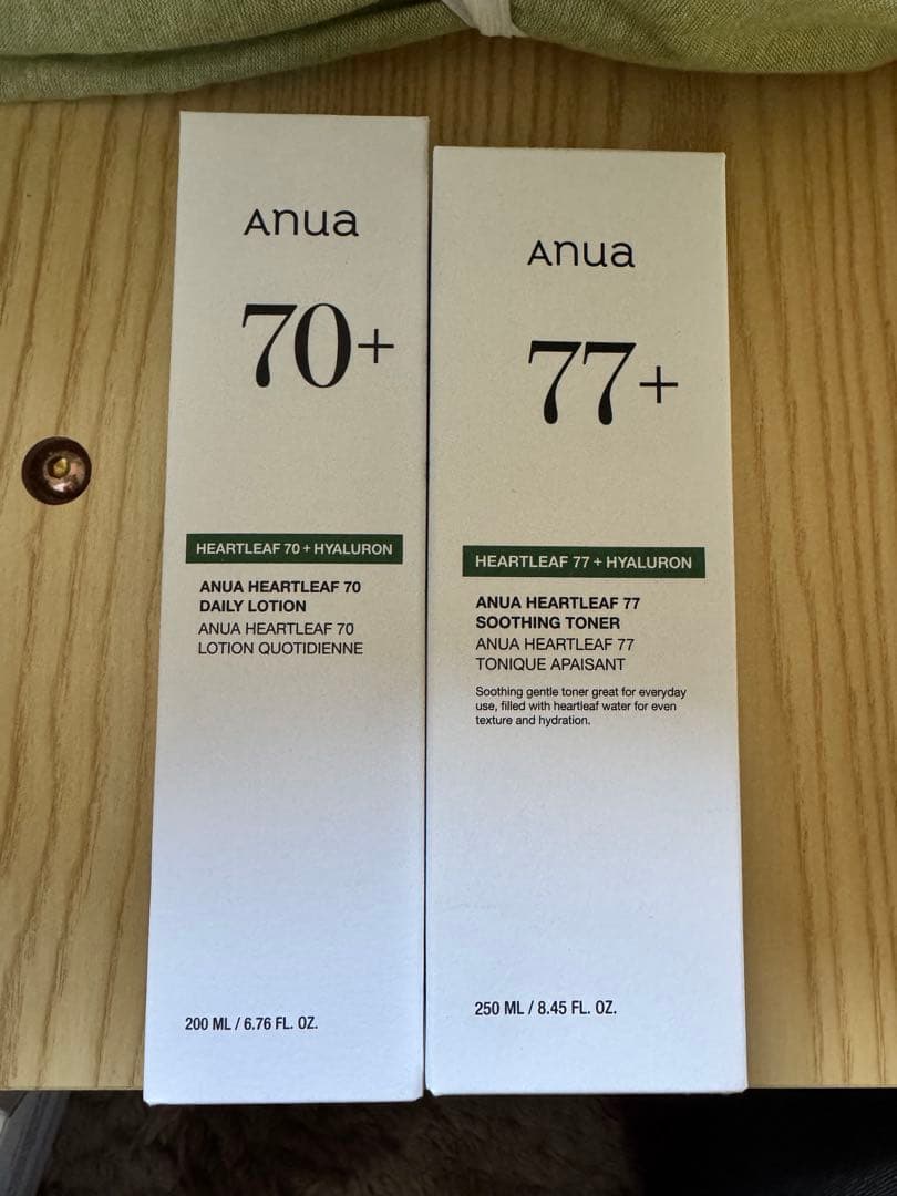 【新品未使用】Anua ハートリーフ6点セット／77＋70＋80シリーズ