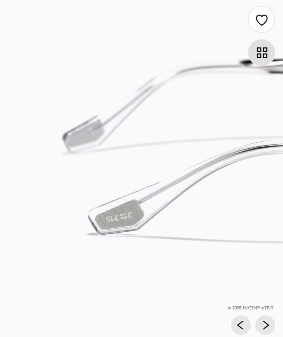 チェンソーマン JINS レゼモデル レンズ交換券+保証書 最安値