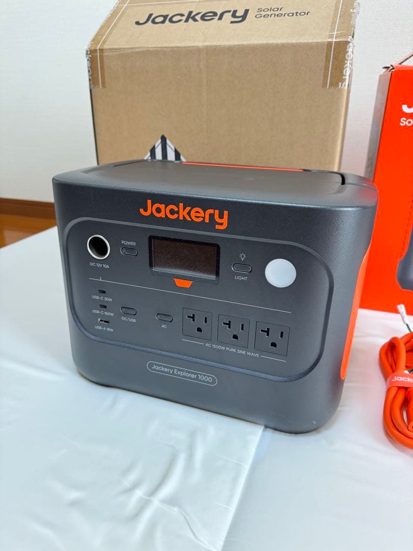 【最安値】Jackery (ジャクリ) ポータブル電源 1000 New