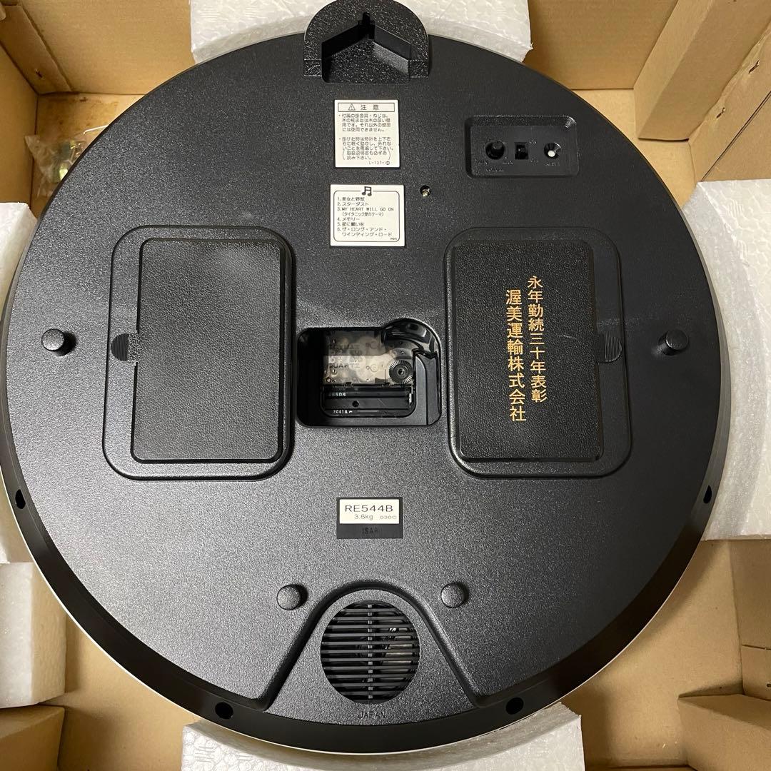 【美品⭐︎未使用】ディスクドリーム　re544b からくり時計　メロディ　掛け時計