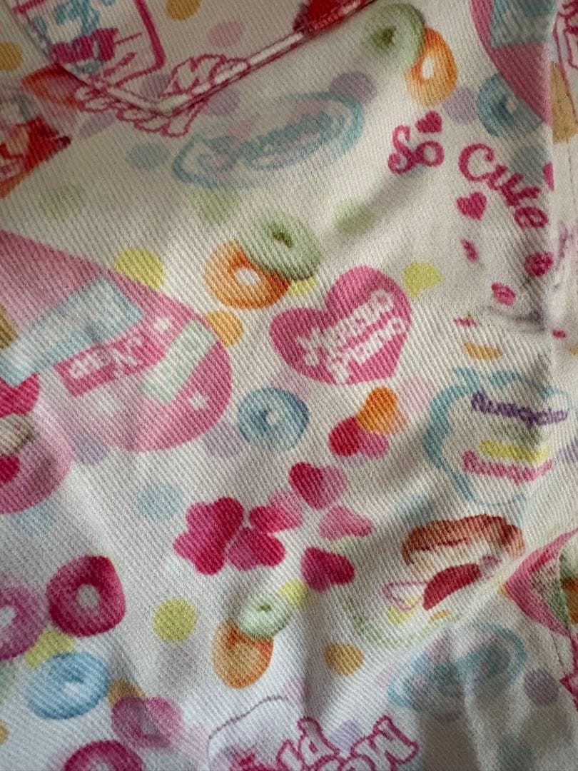 メゾピアノ平成レトロ Y2K スイーツ柄スカート130