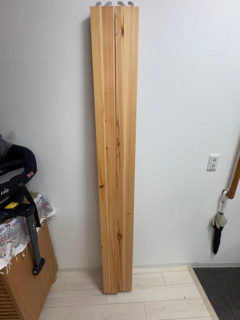 【引取限定】無印良品 シングルベッド パイン材①