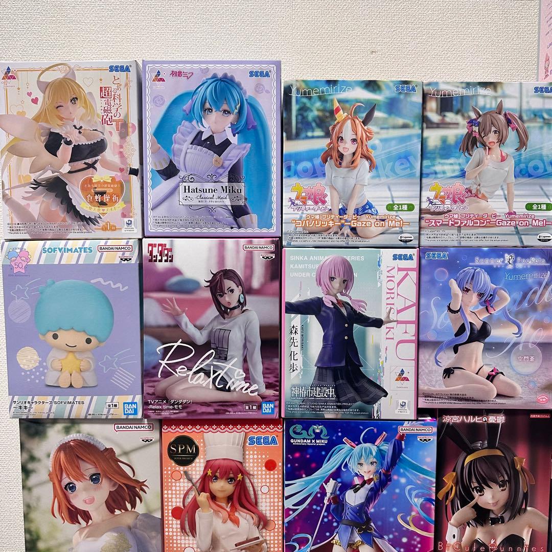 最新プライズフィギュア 24個セット セット販売　美少女　ジャンプ系③