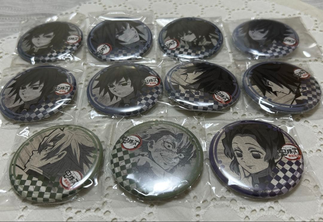 鬼滅の刃 ufotable ダイニング お楽しみくじ 缶バッジ まとめ売り