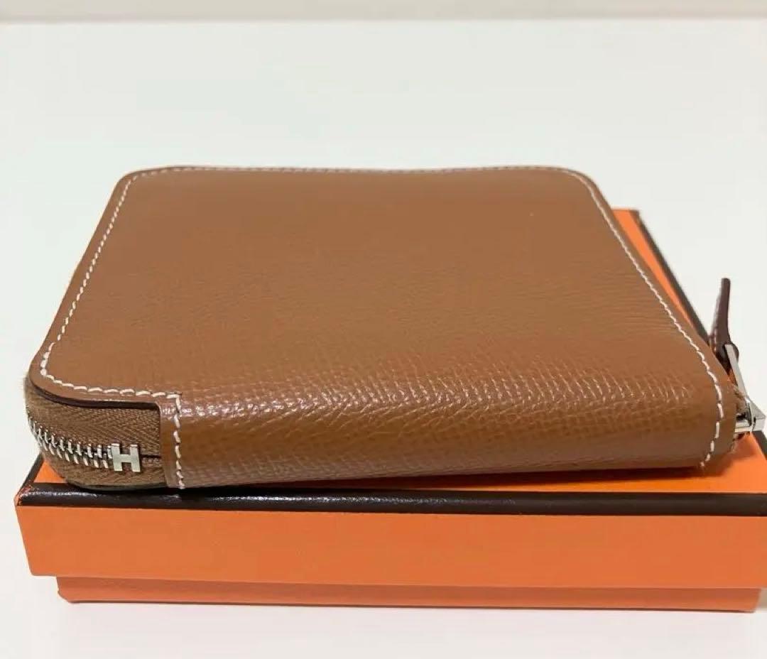 超美品★エルメス アザップ シルクイン コンパクト エプソン Z刻印 正規品