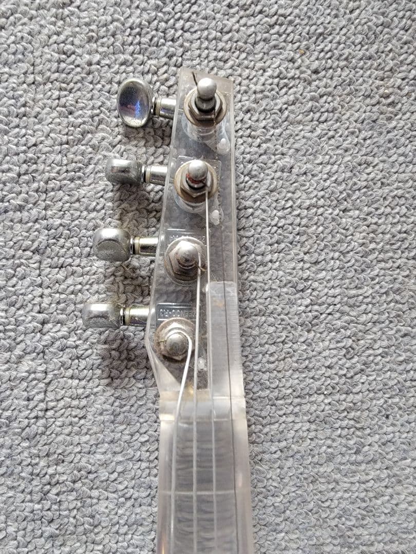 エレクトリックバイオリン 透明アクリル製 4弦