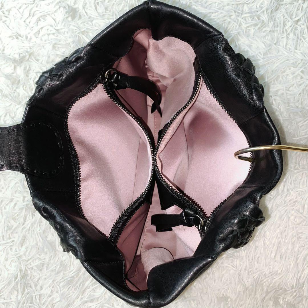 値下げ中 FALORNI ファロルニ ハンドバッグ トート イントレチャート