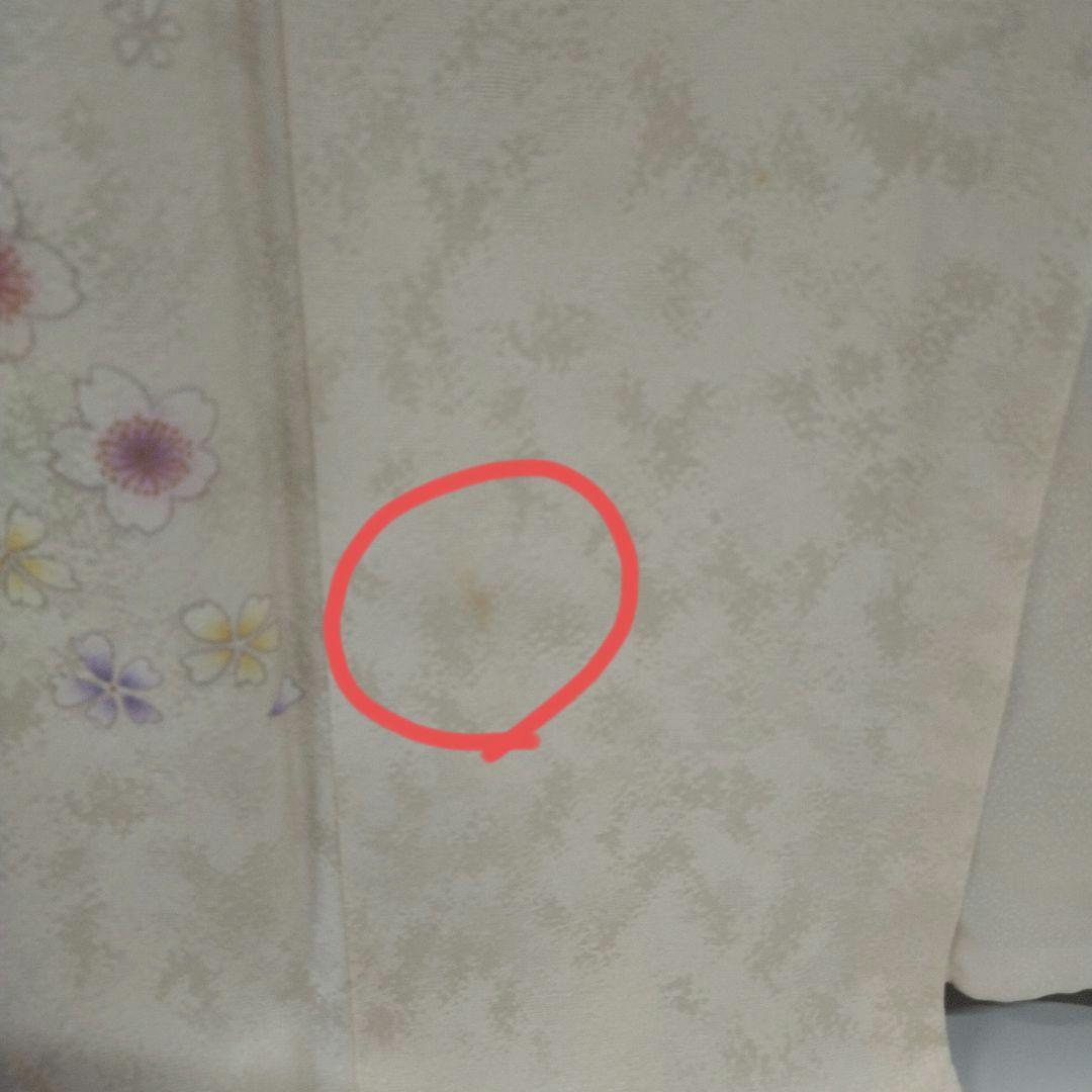 こ*う様 振袖 正絹 雪輪 桜 ぼかし染 広衿 袷 着物 翼-238