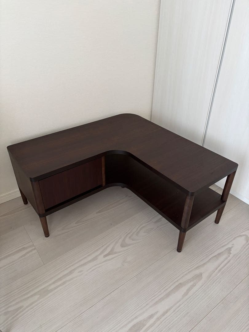 【10月中削除予定】カリモク60 コーナーボード　モカブラウン