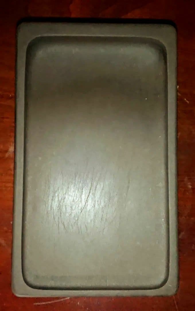 古硯 和硯『唐木蓋付 赤間硯』骨董 アンティーク