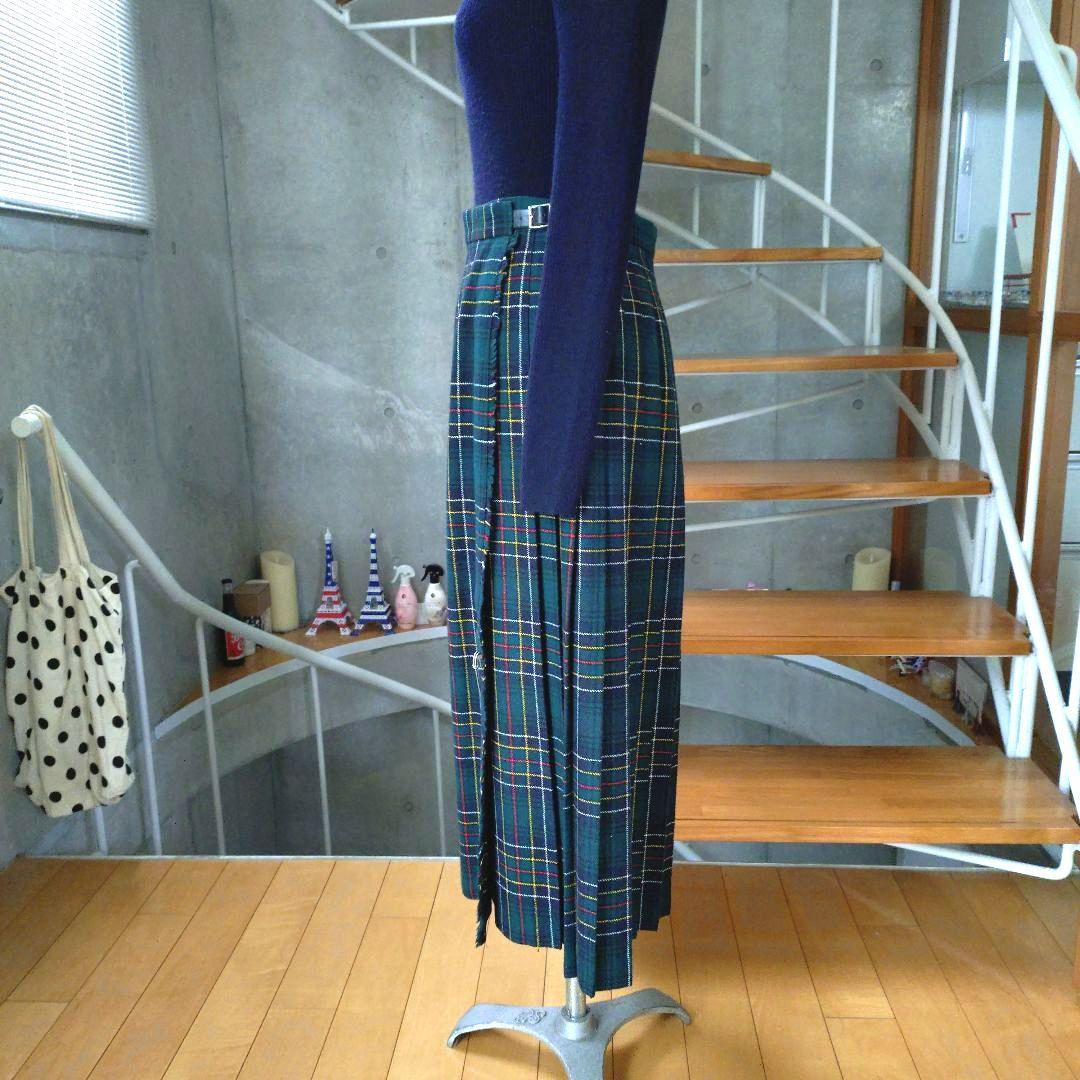 【O'neil of DUBLIN】キルトタータンチェックスカート