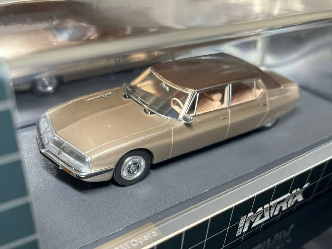 レア❗️ミニカー 1/43 マトリックス シトロエンSM オペラ アンリシャプロン