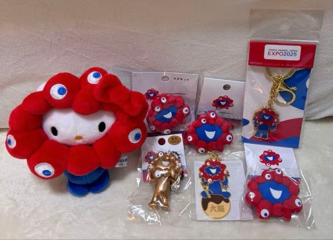 関西万博限定グッズミャクミャク EXPO2025関西万博 大阪万博 ハローキティ