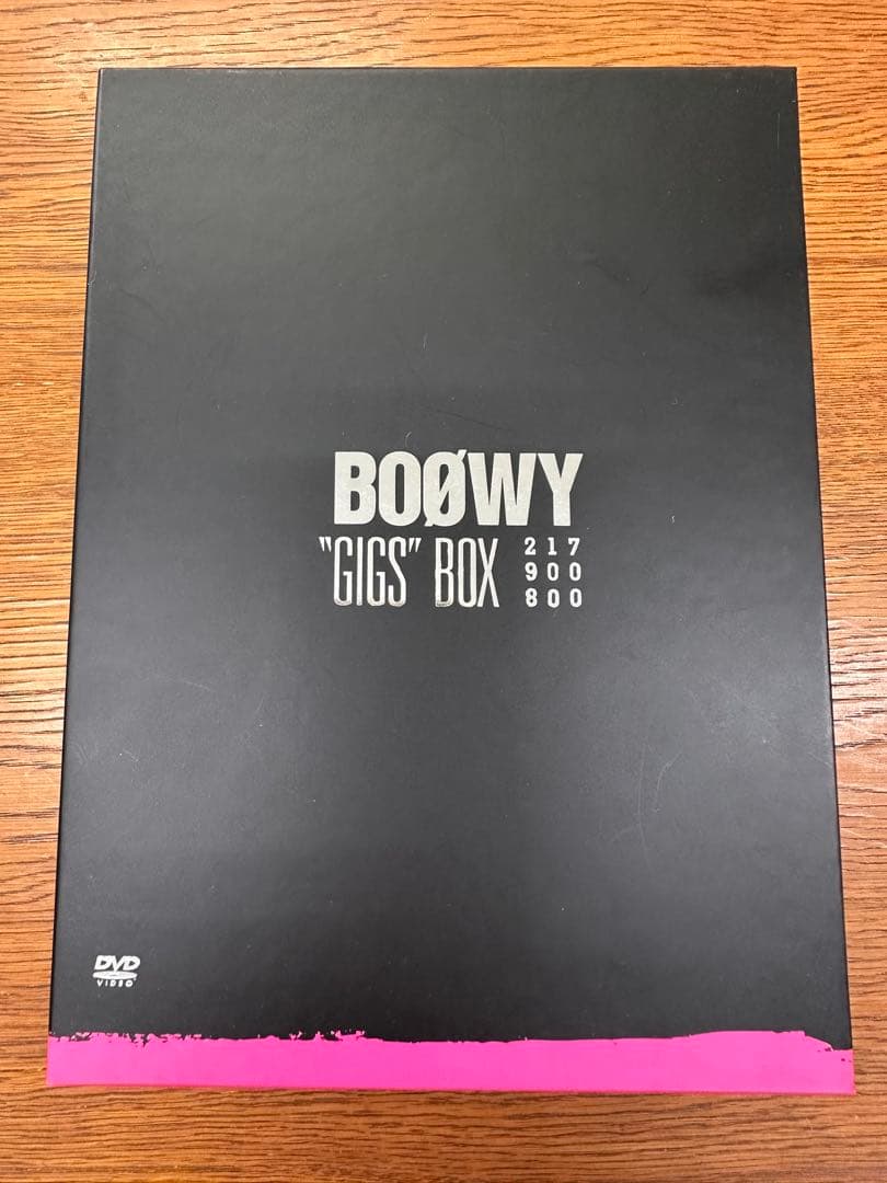 15%OFFセール【DVD8枚組】BOOWY “GIGS” BOX