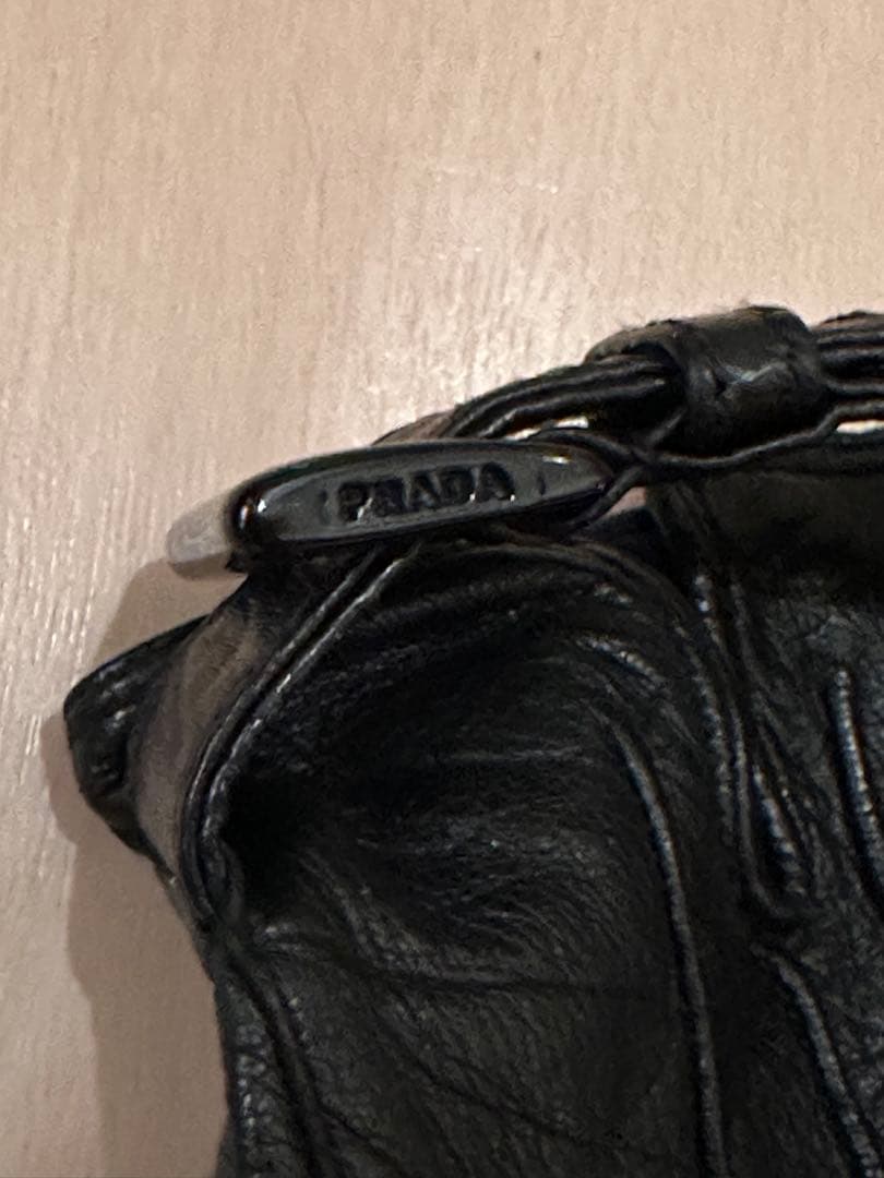 小物 00s Prada leather glove