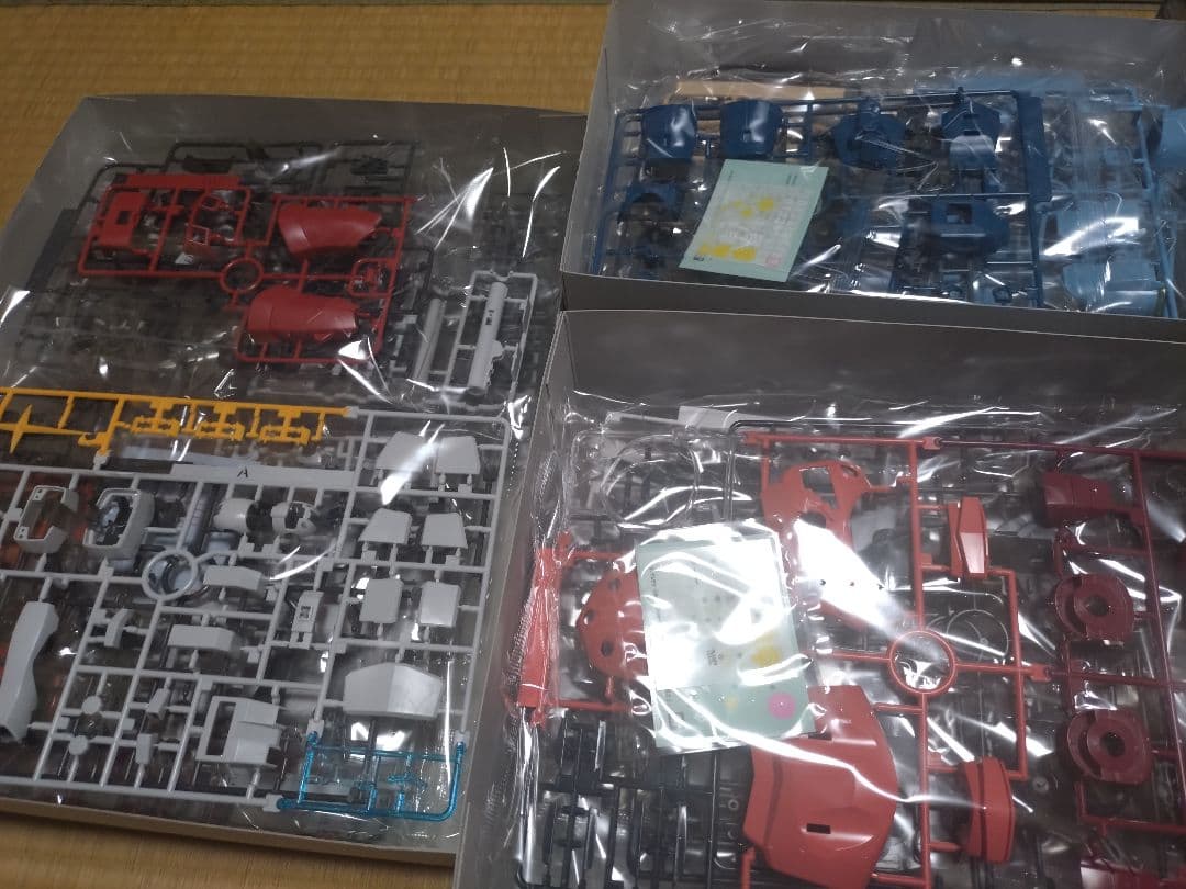 MG ジムキャノン+シャアズゴック+グフカスタムのセット