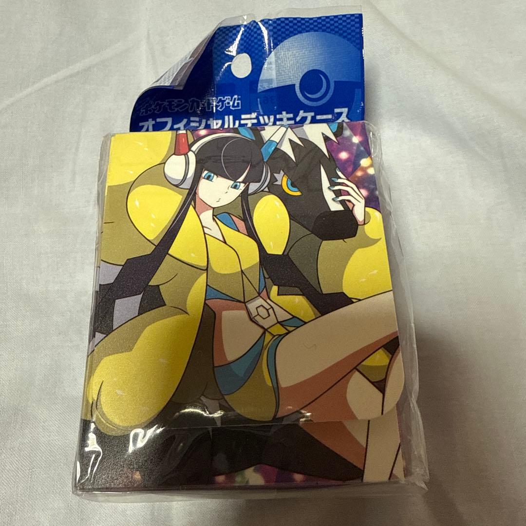 貴重！ポケカ カミツレ デッキシールド デッキケース ロングカードボックス