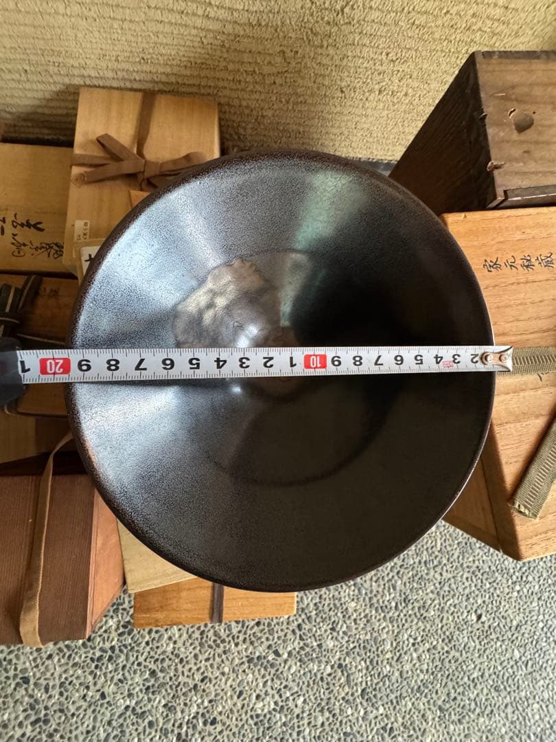 ‼️リサイクルFORT‼️BLACKフライデー②‼️中国の木葉文黒茶碗‼️激安します‼️