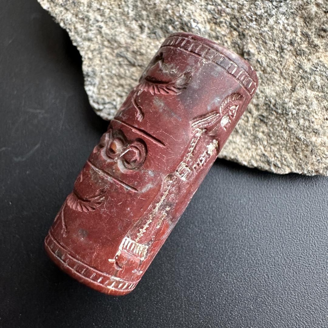 円筒印章 古代文明 メソポタミア文明 スタンプ パワーストーン 1492