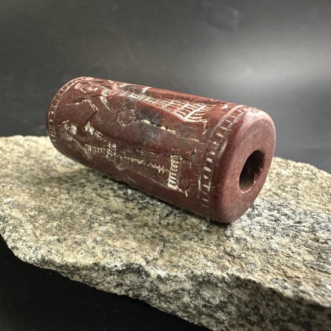 円筒印章 古代文明 メソポタミア文明 スタンプ パワーストーン 1492