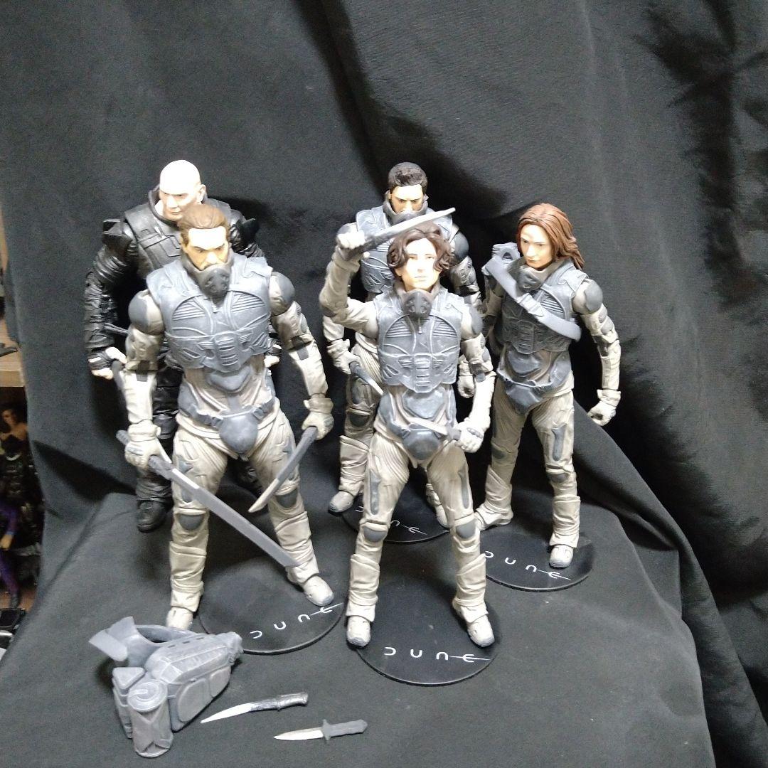 dune砂の惑星7インチ　5体セツト