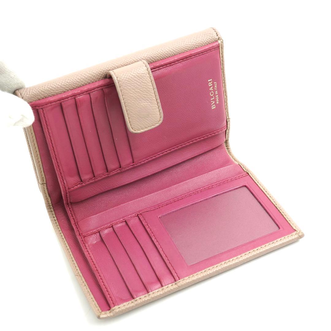 ✨未使用展示品✨　BVLGARI ミディアムウォレット　ロゴマニア　クラシコ