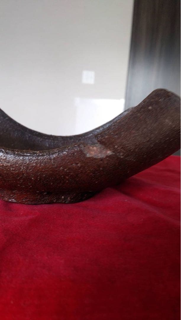 古備前　残欠　古陶磁　茶道具　向付け　古道具　金継