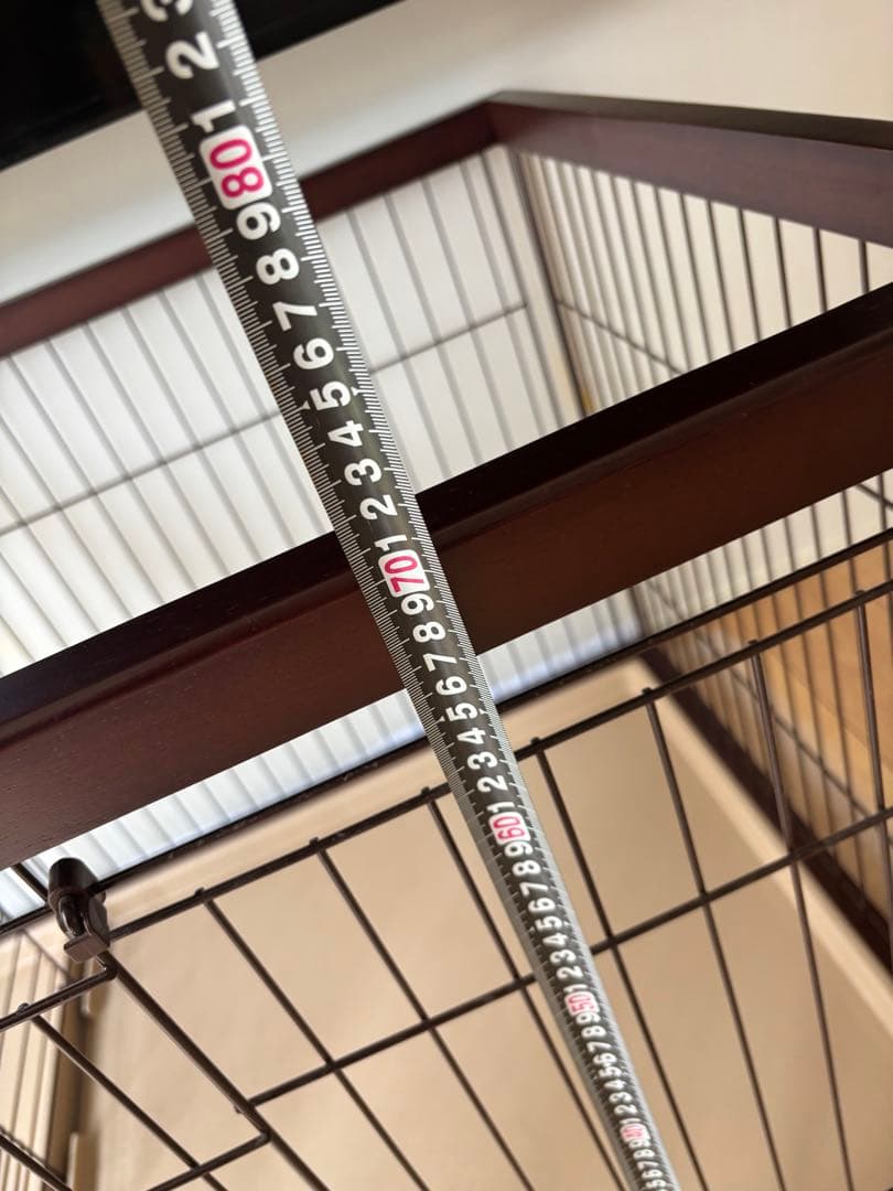 犬用ケージ ブラウン ペティオ　トイレのしつけができる　ドックルームサークル