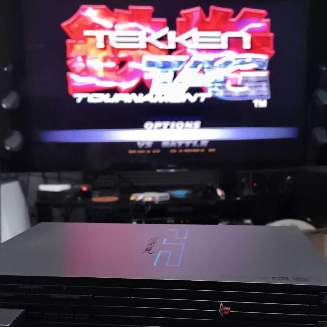 【箱と説明書付き】SONY PlayStation2本体 SCPH-30000