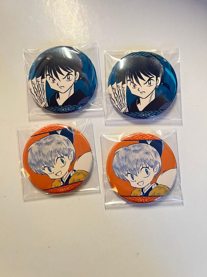 犬夜叉　バッジ　殺生丸　弥勒　七宝