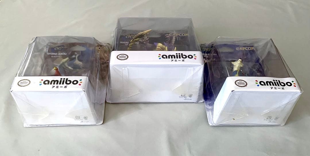 【新品未開封amiibo マガイマガド オトモガルク オトモアイルー 3種セット