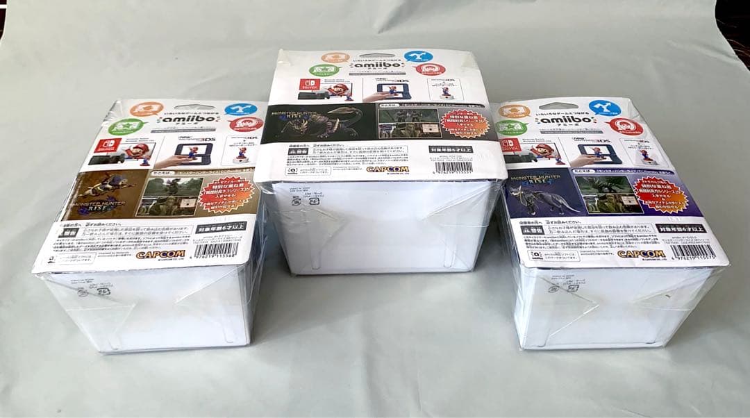 【新品未開封amiibo マガイマガド オトモガルク オトモアイルー 3種セット