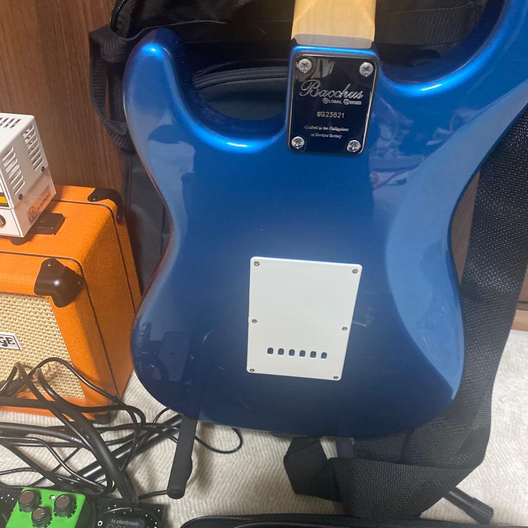 エレキギター　ギターアンプ　エフェクター　セット売り　バッカス　ibaneze
