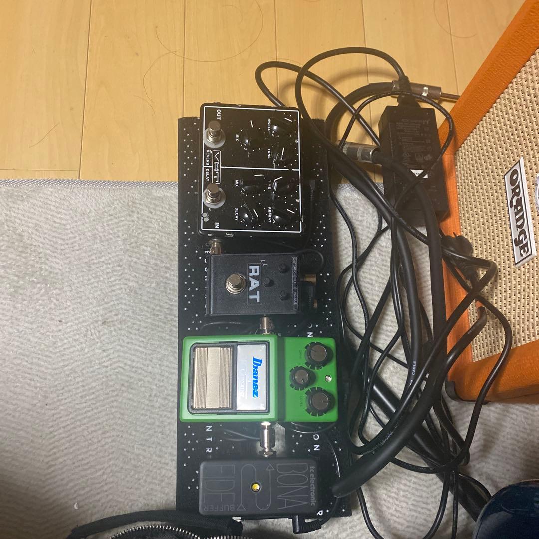 エレキギター　ギターアンプ　エフェクター　セット売り　バッカス　ibaneze