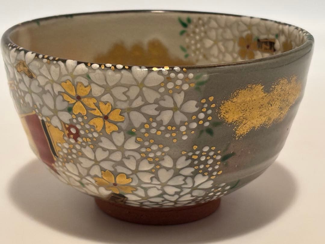 茶道具 桜茶碗 宮川香せつ 茶碗 桜 共箱