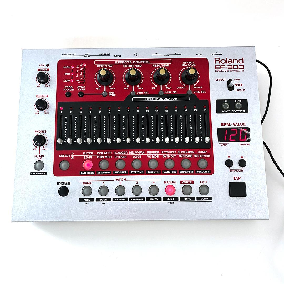Roland EF-303 GROOVE EFFECTS エフェクター 取説付き