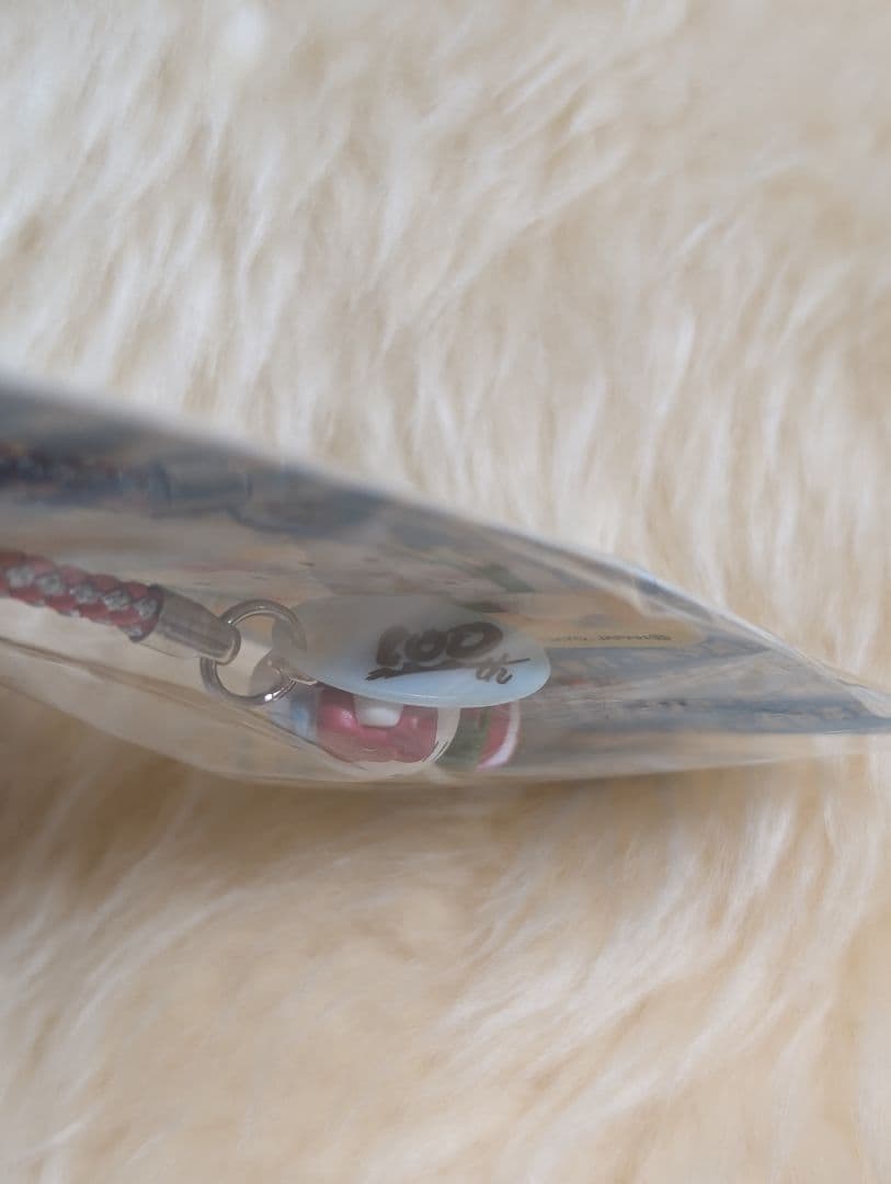 ハローキティ　キティちゃん　パパ　ストラップ　根付　くさつ　草津温泉