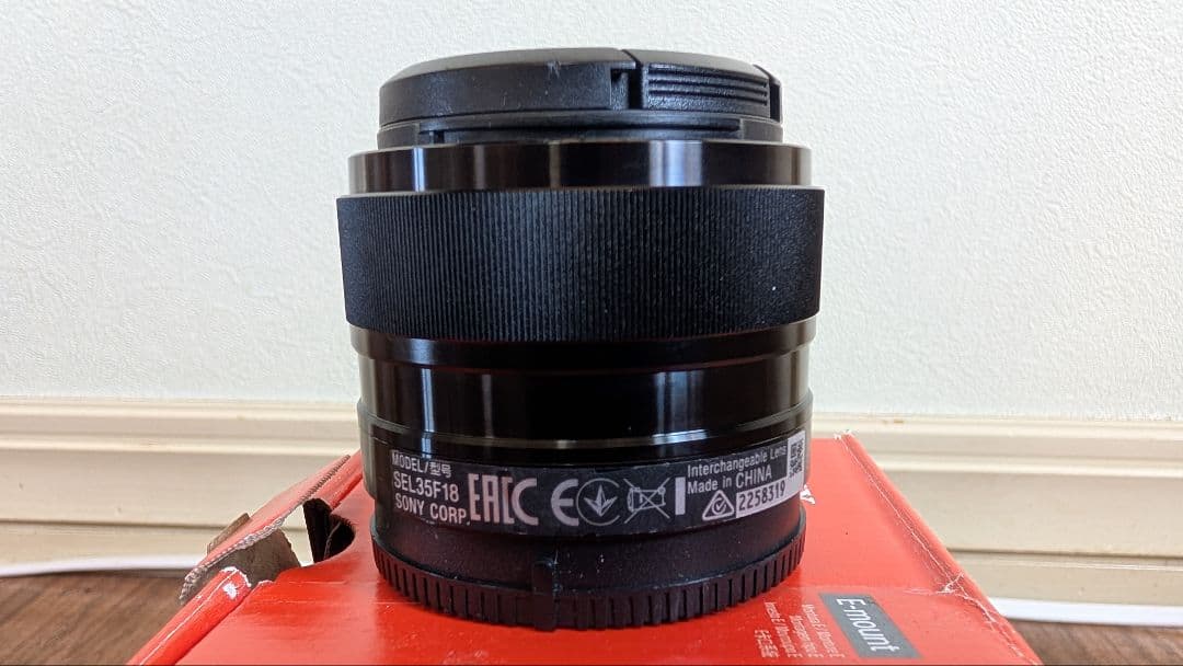 レンズ(単焦点) SONY E 35mm F1.8 OSS SEL35F18