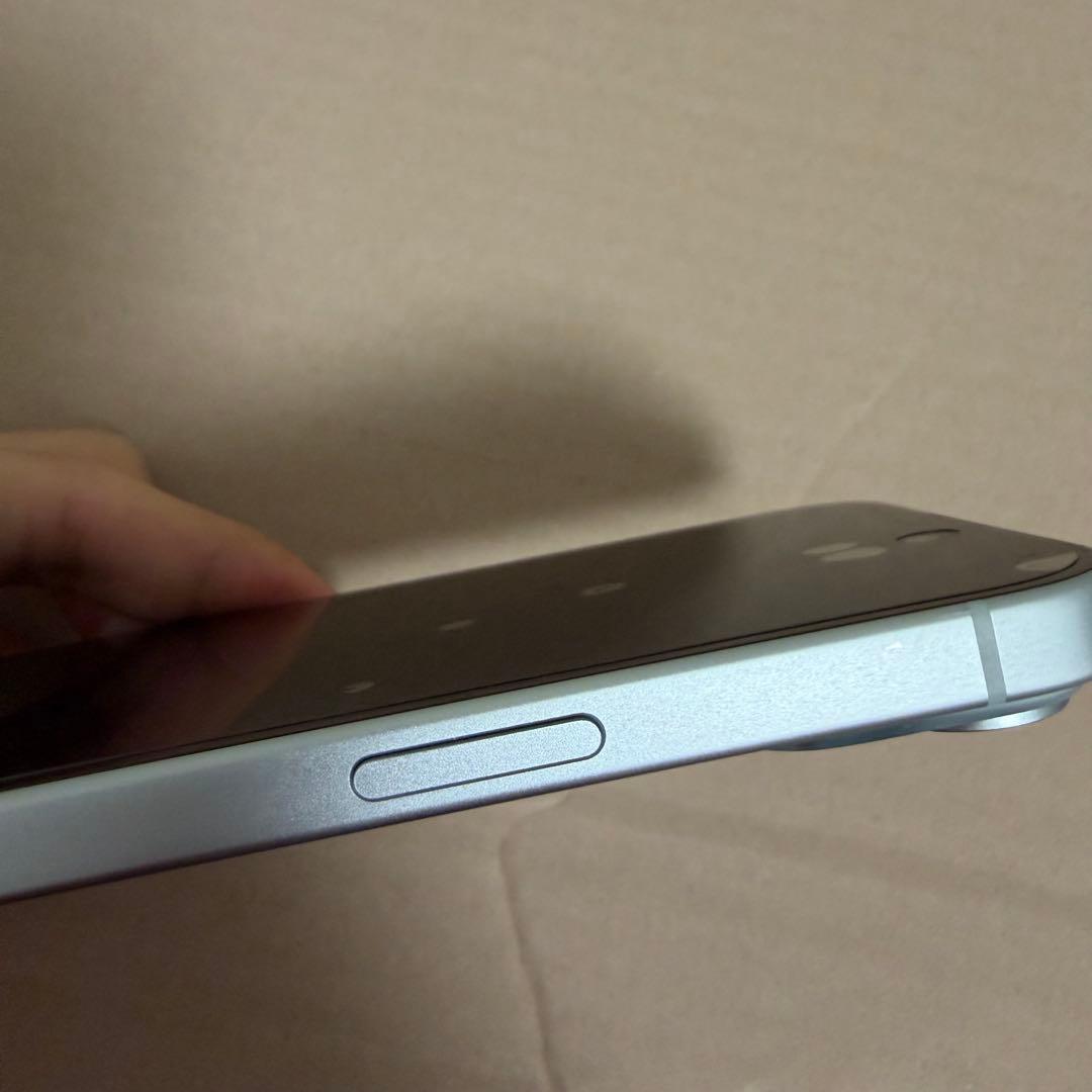 【美品】iPhone 15 ブルー 128GB 本体のみ