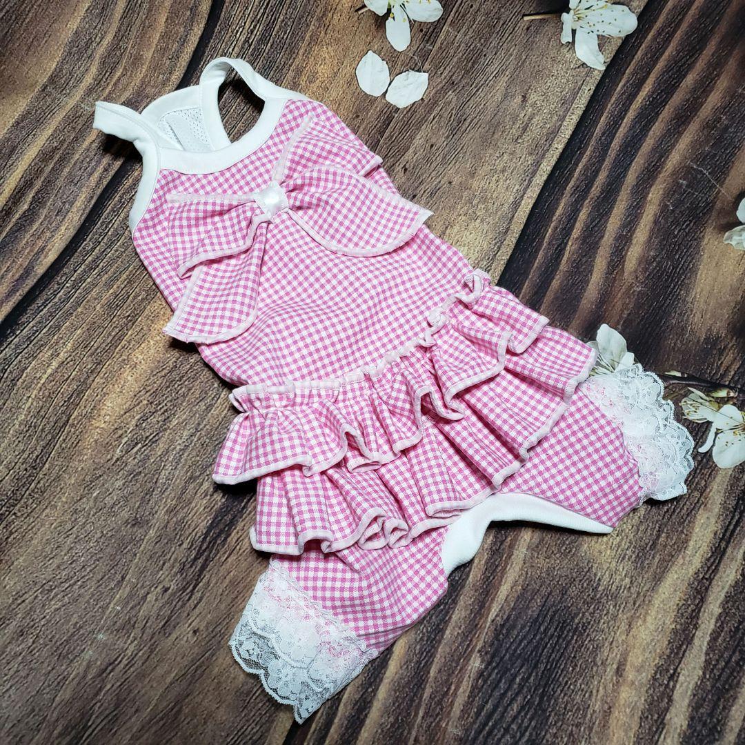 犬服　たかこ　ロンパース　ハンドメイド