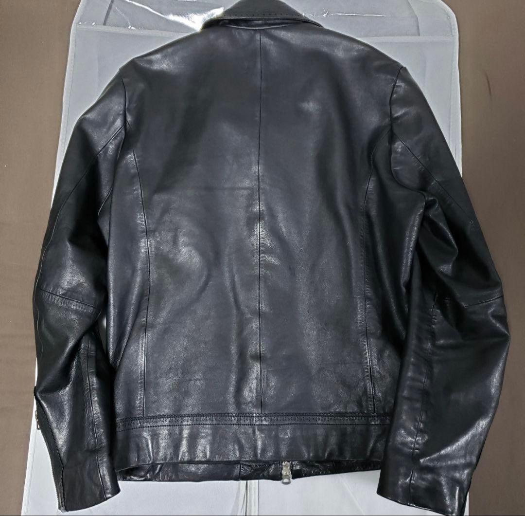 ☆レア☆ nano universe 馬革 レザージャケット Lサイズ