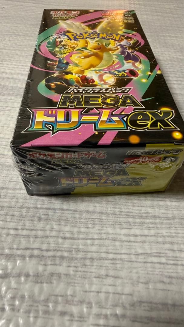 ポケモンカード　MEGAドリームex シュリンク付きbox￼